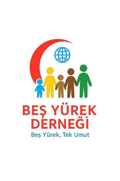 Beş Yürek Derneği logosu